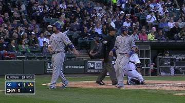 KC@CWS: Cain hits two-run double on a liner to left