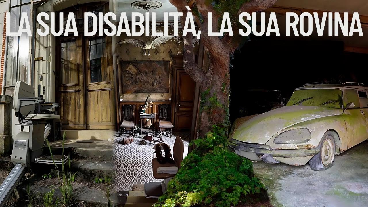 Sono morti e la loro villa è stata dimenticata: auto di lusso abbandonate