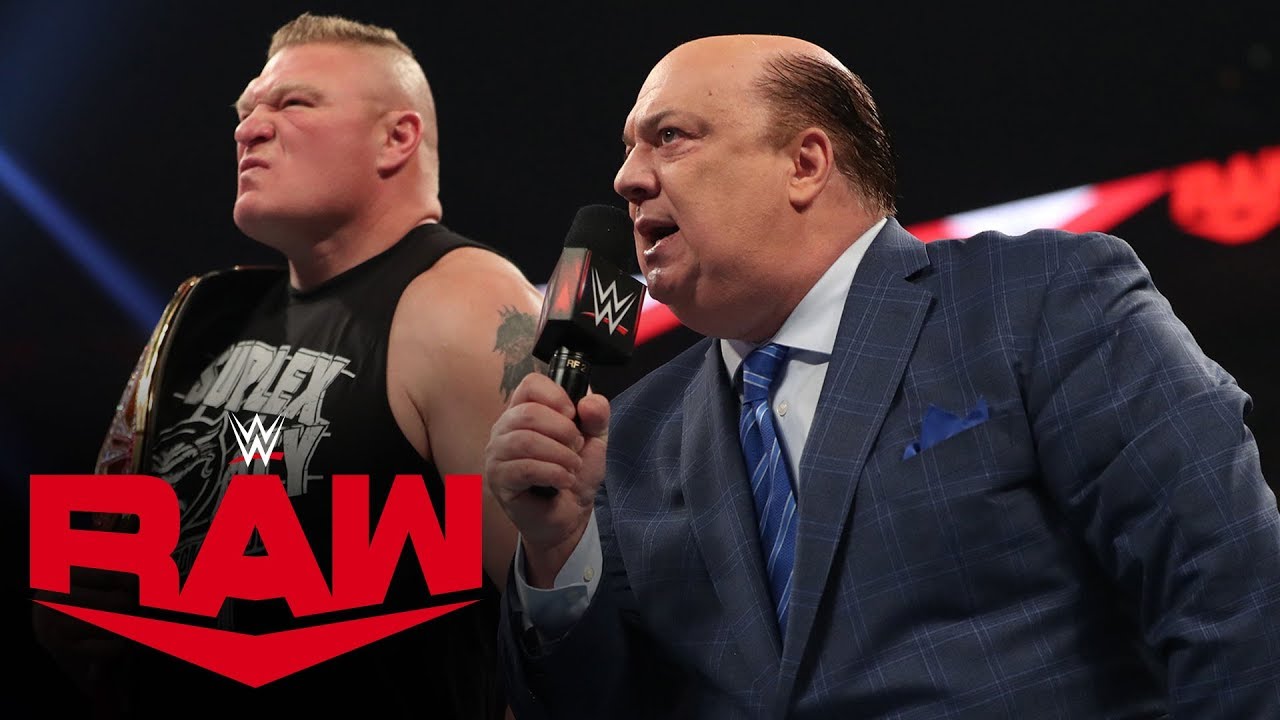 Wwe Monday Night Raw Results Brock Lesnar Returns Mystery