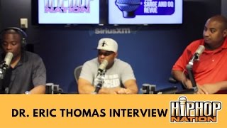 Dr. Eric Thomas Interview with Sarge and OQ Talks Journey from homelessness to Doctorate PT1