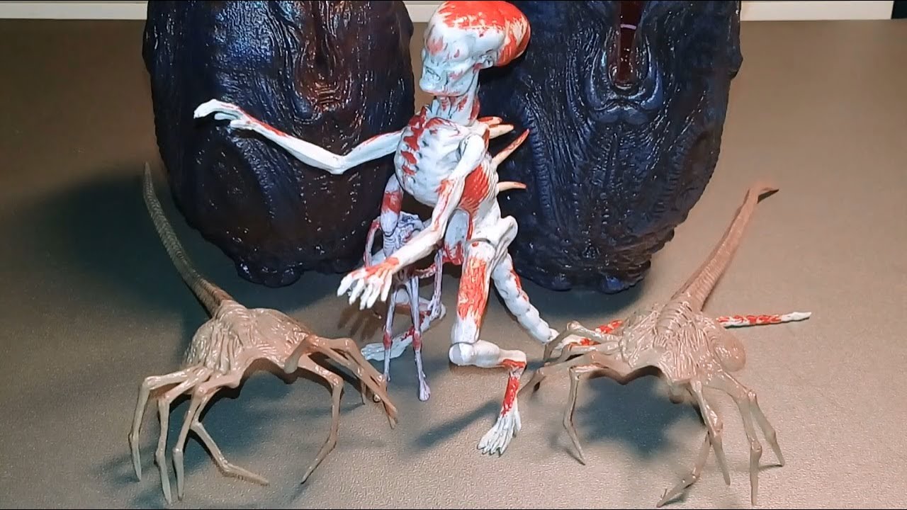 2017 Alien Covenant Creature Pack by Neca/Распаковка и обзор набора существ из фильма "Чужой: Завет"