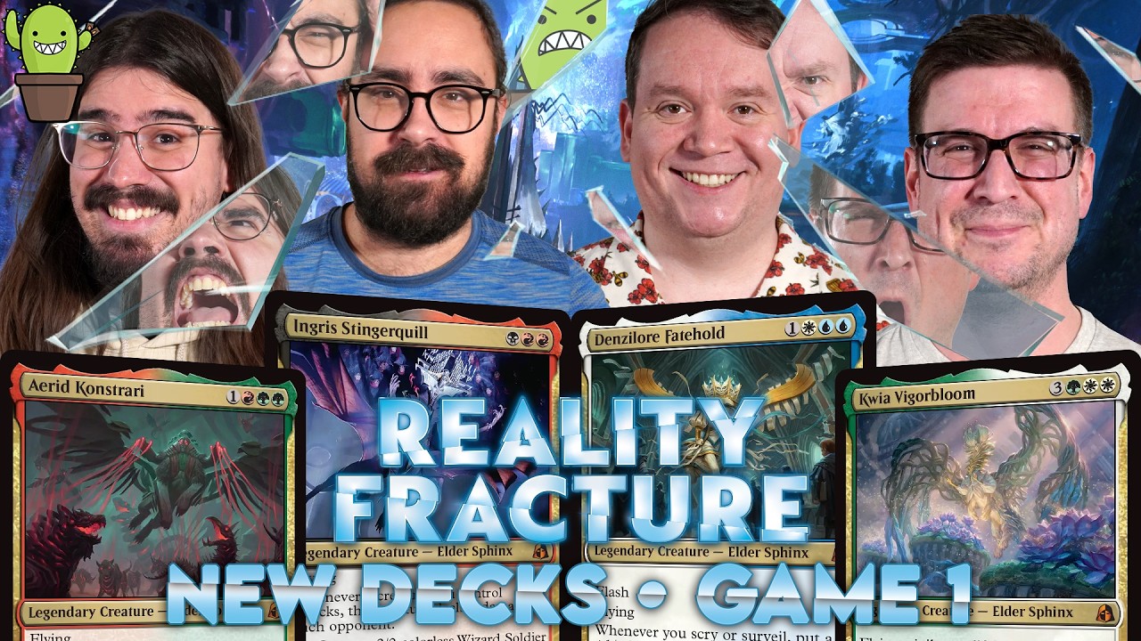 NEW REALITY FRACTURE COMMANDER BREWS | Vigorbloom VS Stingerquill VS Konstrari VS Fatehold thumbnail
