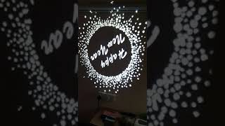 decorative Gobo lights for your showroom, office, hotels, interior designs, imagination is the limit
