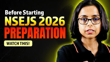 NSEJS 2026 Preparation Guide 🔥 | Watch This Before You Start Your Olympiad Journey