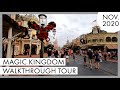 Christmas in November! Magic Kingdom Walkthrough | November 2020 | Walt Disney World, Orlando, FL