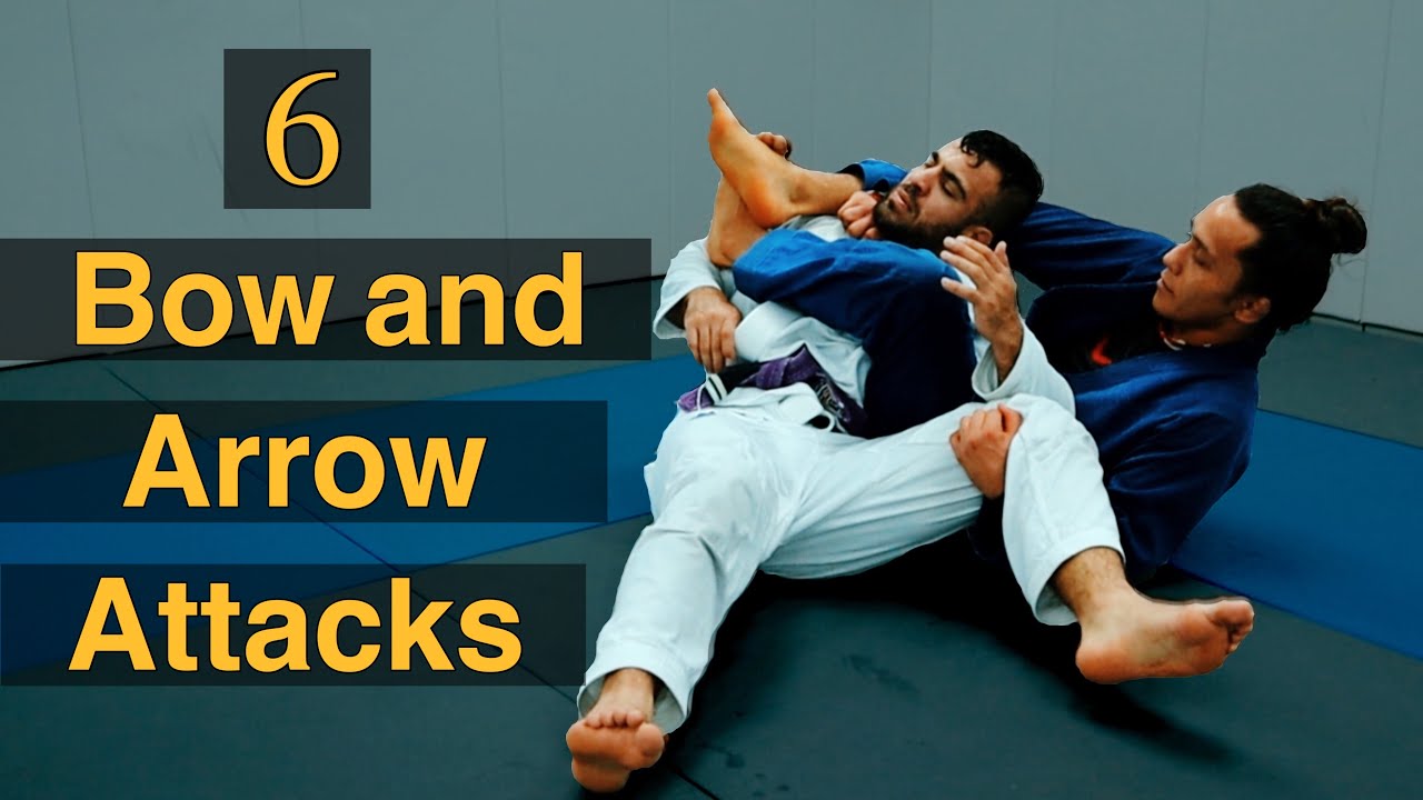 6 Bow and Arrow Choke Variations in 90 seconds YouTube