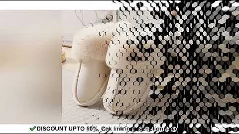 Shevalues Fashion Fur Slippers Women Fluffy Winter House Shoes Memory Foam Fuzzy Slippers Short Plus