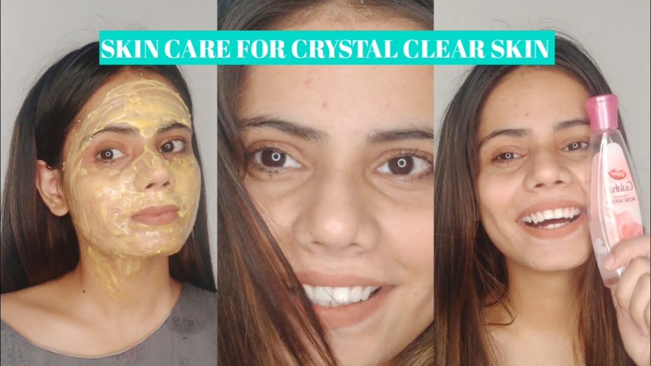 HOW TO GET CRYSTAL CLEAR GLOWING SKIN BY USING HOME PRODUCTS | Ritika ...