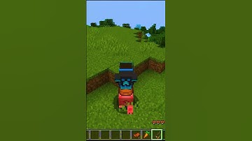 easy way to ride on a pig Minecraft#shorts #short #minecraft