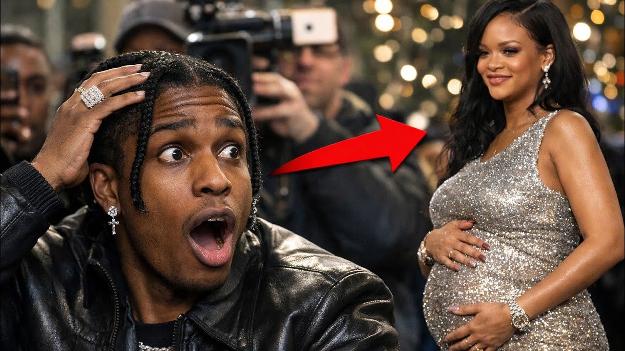 Шокирующая реакция ASAP Rocky на неожиданное новогоднее объявление РиРи