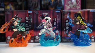  Unboxing  Xross Link Sega  Demon Slayer  Tomioka Giyuu  Tanjiro  Akaza  Mugenjouhen
