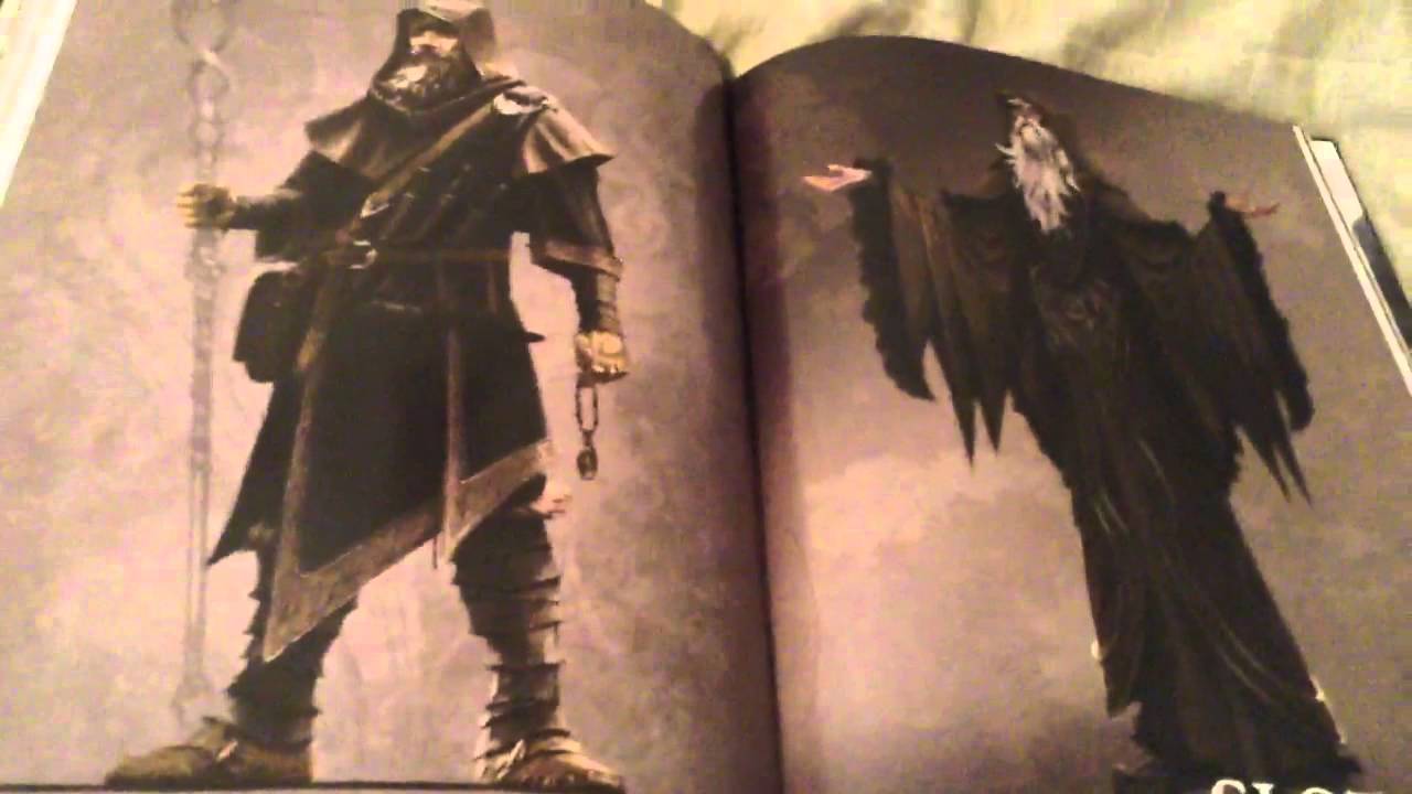 Artbook review Skyrim YouTube