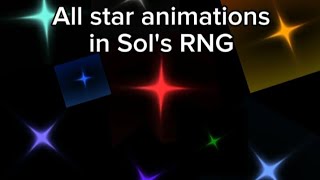 [OUTDATED] All star pull animations in Sol's RNG