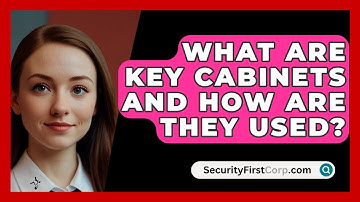What Are Key Cabinets And How Are They Used? - SecurityFirstCorp.com