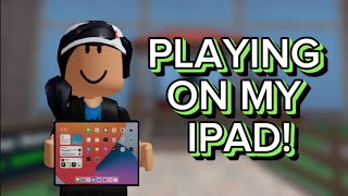 Mm2 playing on my iPad 😍