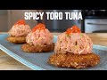 Spicy Toro Crispy Rice #shorts