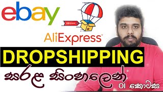 Dropshipping Sinhala step by step 2020 Online සල්ලි හොයන්න පියවරින් පියවර සිංහලෙන් Part 01