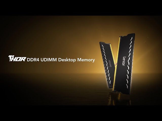 Lexar® THOR DDR4 UDIMM Desktop Memory 