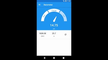 Barometer and Altimeter app