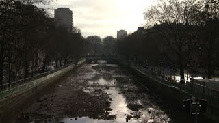 Paris' Canal Saint-Martin gets much-needed clean-up