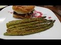 Basic How To Recipe for Cutting Up and Roasting Asparagus