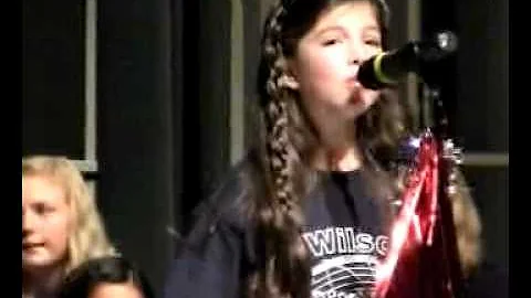 Olivia Park sings, Sgt. Christopher Gailey and Vet...