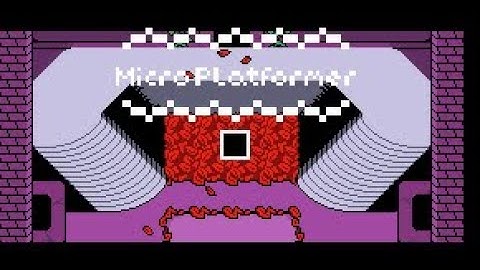 Micro Platformer Tutorial, but it