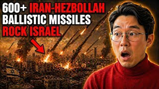 600+ Iran-Hezbollah Ballistic Missiles Rock Israel as IDF Faces Heavy Losses
