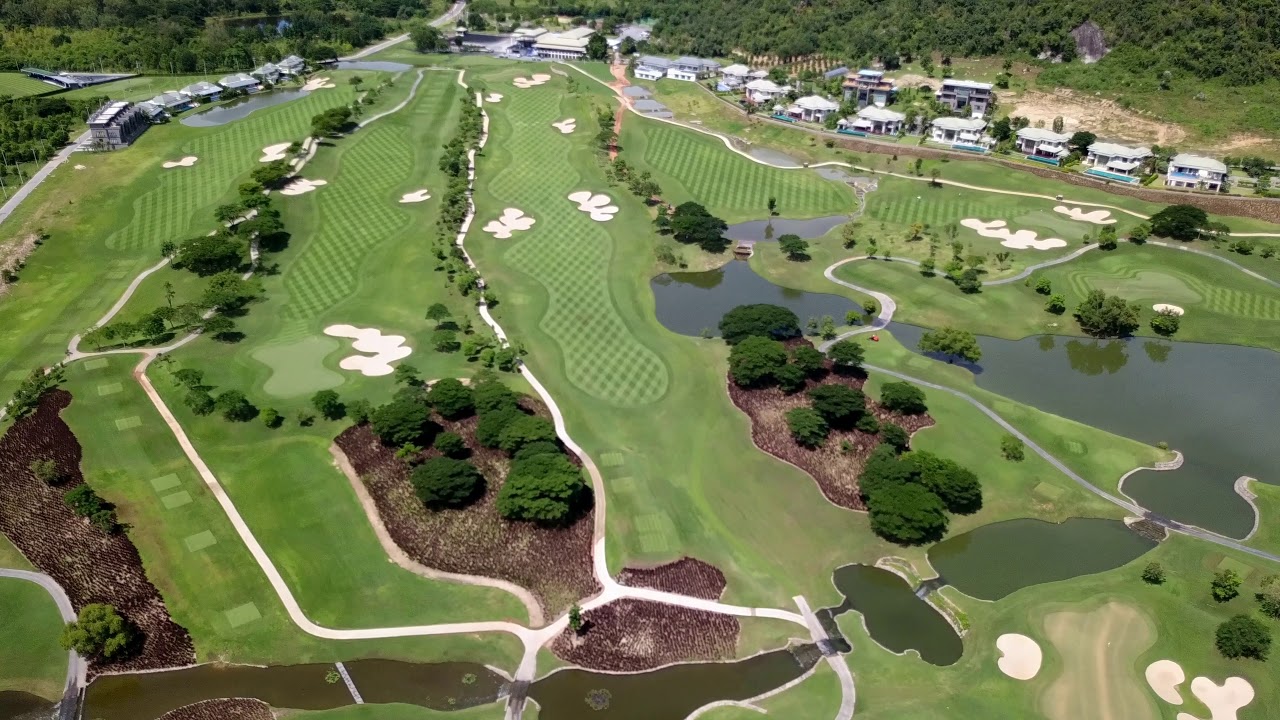 Golf Course Black Mountain Hua Hin Thailand YouTube