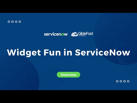 Widget Fun in ServiceNow | Share the Wealth