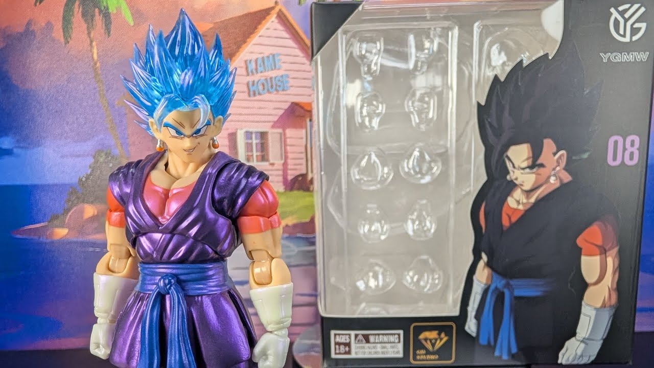 BETTER! YGMW 08 / OCToys 3rd Party Figuarts SSJBlue Kaioken Vegito