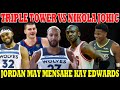 WOW TRIPLE TOWER &quot;PANTAPAT&quot; vs NIKOLA JOKIC AMINADO Hirap na Hirap | JORDAN may MENSAHE kay EDWARDS