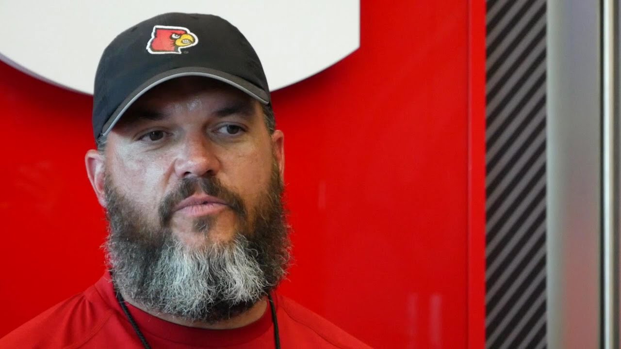 Louisville Football - Coach Dwayne Ledford - Boston College Preview 2019-10-01 - YouTube