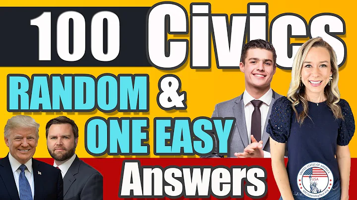100 civics questions ONE EASY answers US naturalization test | 2008 Civics Test Officer Liam