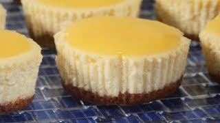 Lemon Cheesecakes Recipe Demonstration - Joyofbaking.com