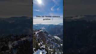 Tatlı Bir Huzur Almaya Geldim 🌿❄️