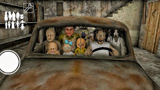 Playing As All Monsters Baby Enemy's  | Boss in Granny Reawaking  #granny 