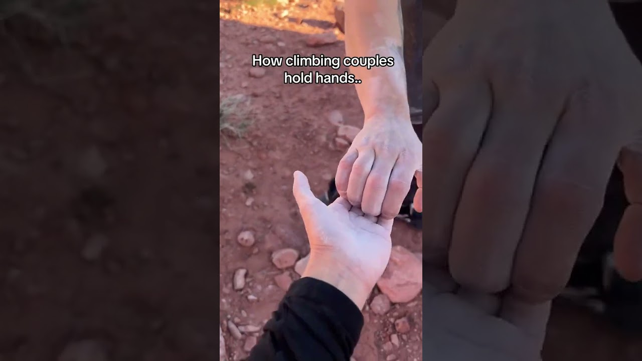 Only true climbing couples do this 😤 