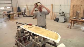 Rebuilding A Foam Cored Rudder Part 1