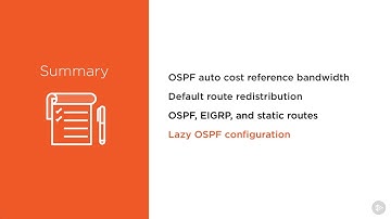 advanced routing cisco ccna 200 125 200 105 47   Summary   Advanced Routing for Cisco CCNA 200 125 2