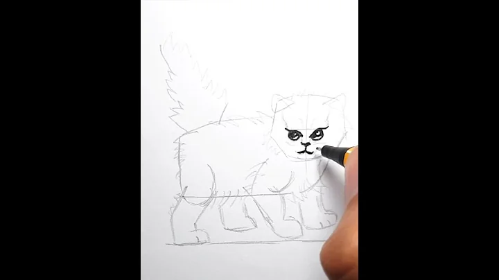 Watch the video about How yo Draw a Evil Kitten