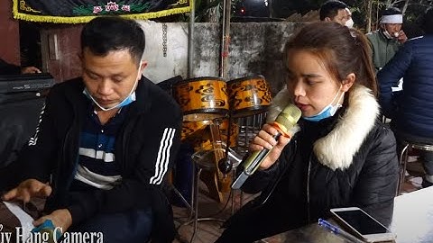 TUYỆT ĐỈNH SONG CA TANG LỄ , NGỌC ANH &  ĐẠI HUỆ NHẠC HIẾU THÁI NGUYÊN