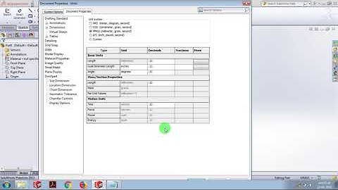 Solidworks Inch to mm