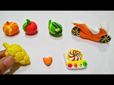 DIY How To Make Miniature Realistic Food Items With Polymer Clay | Clay ...