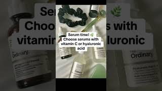 The ultimate AM routine for glowing, healthy skin! #beauty #makeup #skincaretips #skin #antiaging