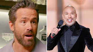 Ryan Reynolds REACTS to Jo Koy’s Rude Joke About Taylor Swift During Golden Globes