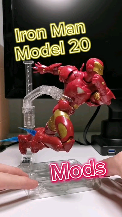 Iron Man Model 20 Torso and Hand Mod Marvel Legends Retro Hasbro Pulse Action Figure Fix