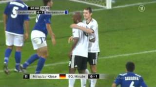 Deutschland - Aserbaidschan 6:1 (EURO 2012 Qualifikation & Interviews)