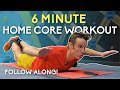 Lattice 6 Minute Home Core Workout: Climbing Training Session - Floor Based!