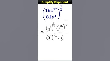 Simplify Exponents in Seconds | Master Exponent Rules! 🔥 #MathShorts #matholympiad